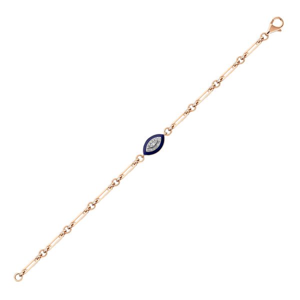 0,1 Karat Pırlanta Rose Bileklik
